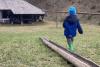 Familienzeit: Naturkugelbahn bauen